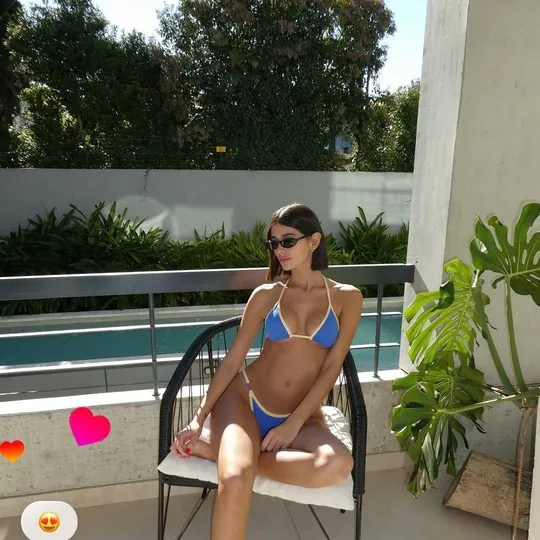 As worn: Icon Bikini in Blue