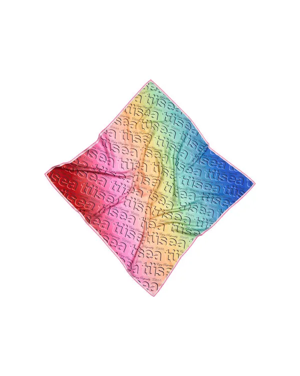 Icon Scarf, ghost flat-lay