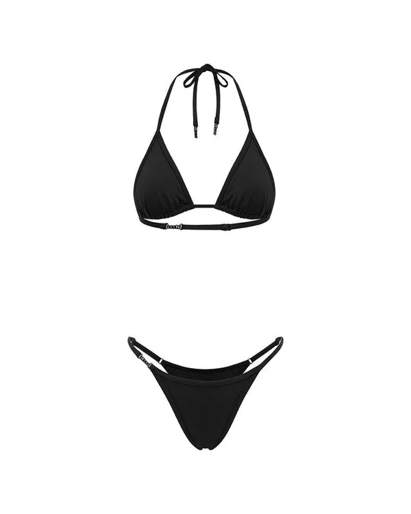 Icon in Black, ghost flat-lay